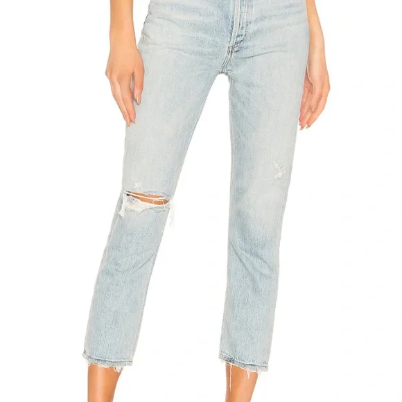 AGOLDE Riley High Rise Straight Crop - Picture 4 of 9